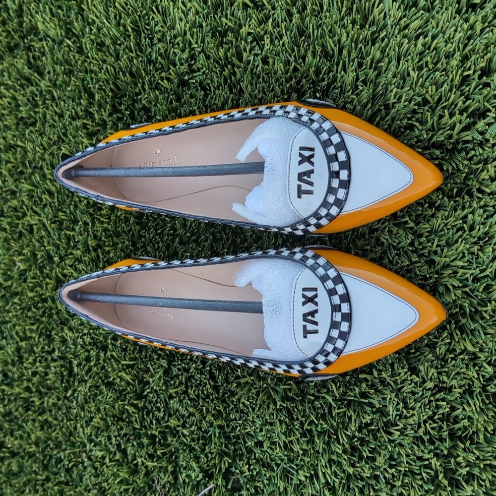 NEW Kate Spade New York Taxi "Go" Flats - Picture 2 of 9